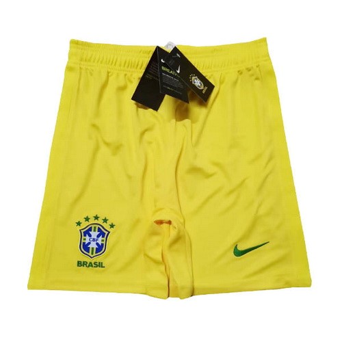 Pantalones Brasil Replica Primera Ropa 2020 Amarillo